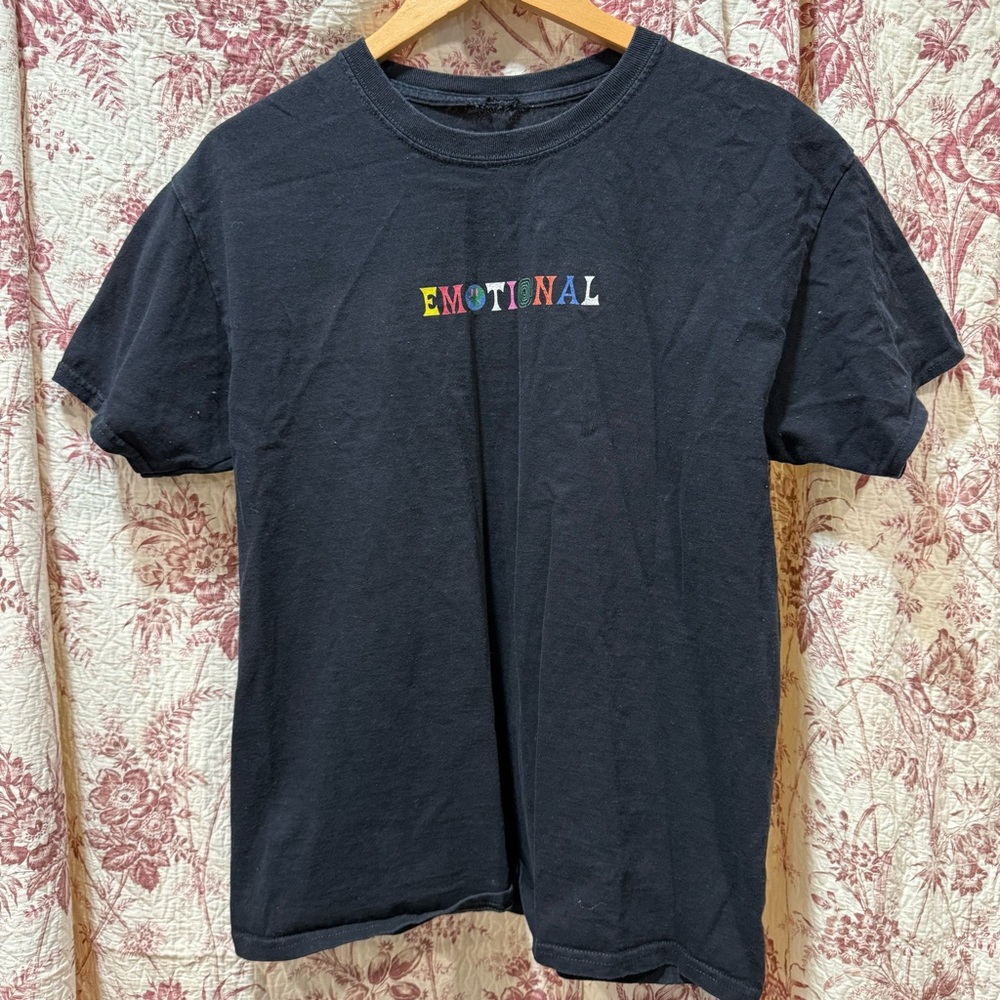 Broken Promises Emotional Roller Coaster Graphic Tee Men’s Large Black